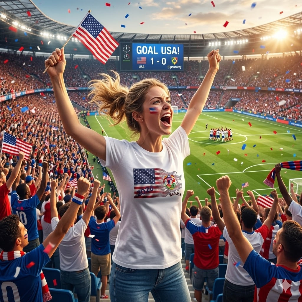 World Cup 2026 Women's Tee — She Believes